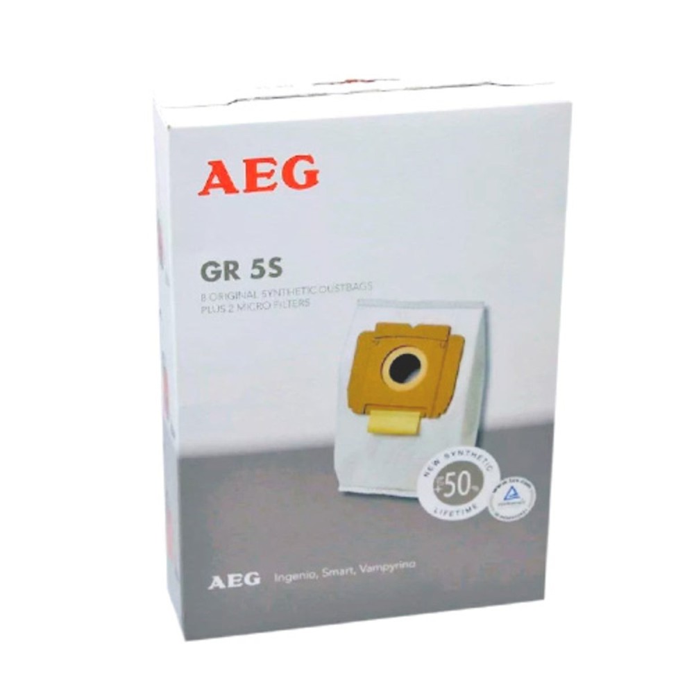 AEG - GR5S Bolsa aspiradora 8 unidades 9002565407 AEG - GR5S Bolsa aspiradora 8 unidades 9002565407