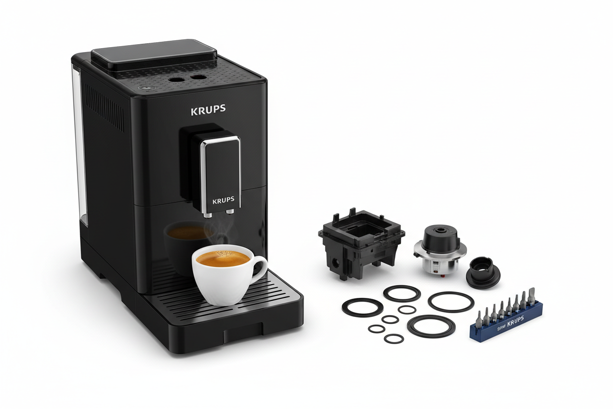 Tu cafetera Espresseria Krups ha perdido la crema... SOLUCIÓNALO
