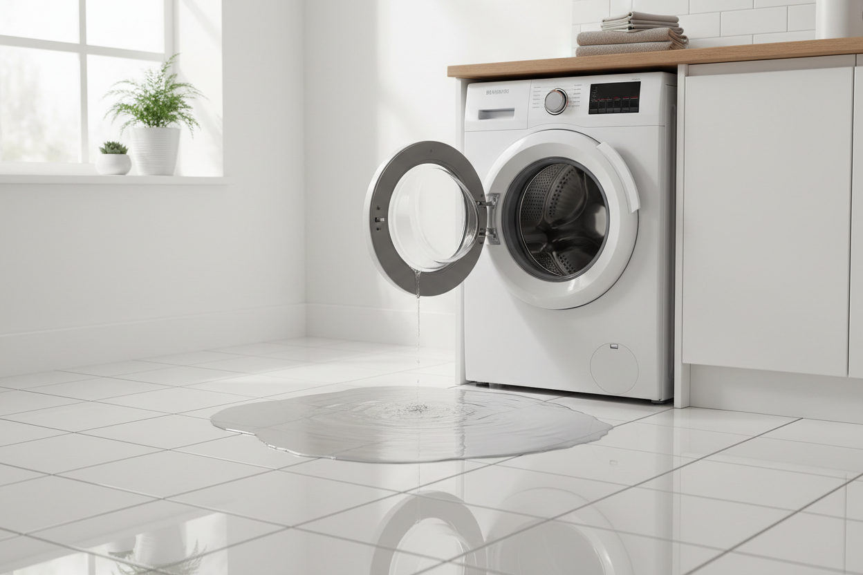 Mi lavadora Samsung pierde agua por la puerta: cambiar goma de escotilla