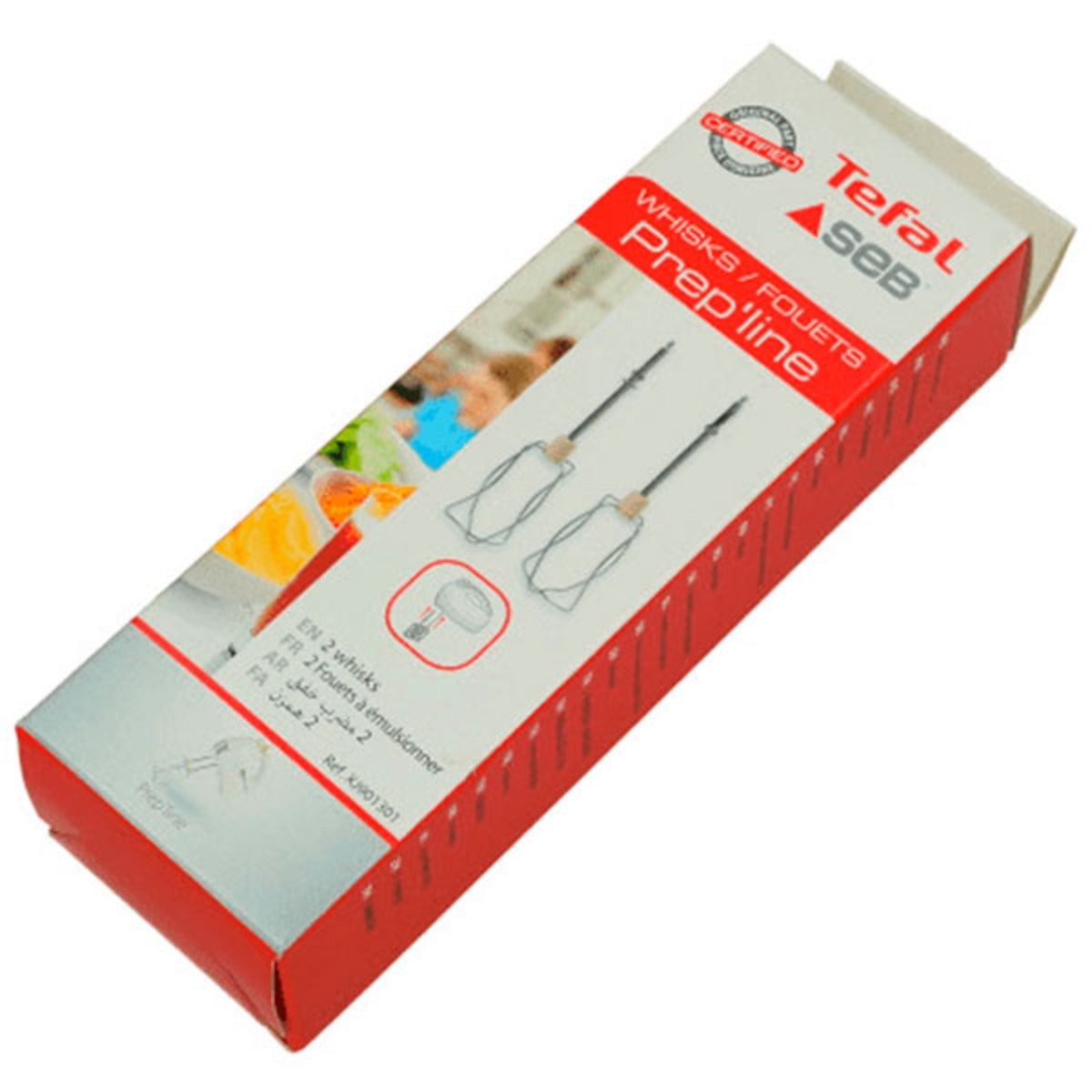 Recambio Moulinex Tefal PrepLine - Conjunto de 2 varillas batidoras - XJ901301