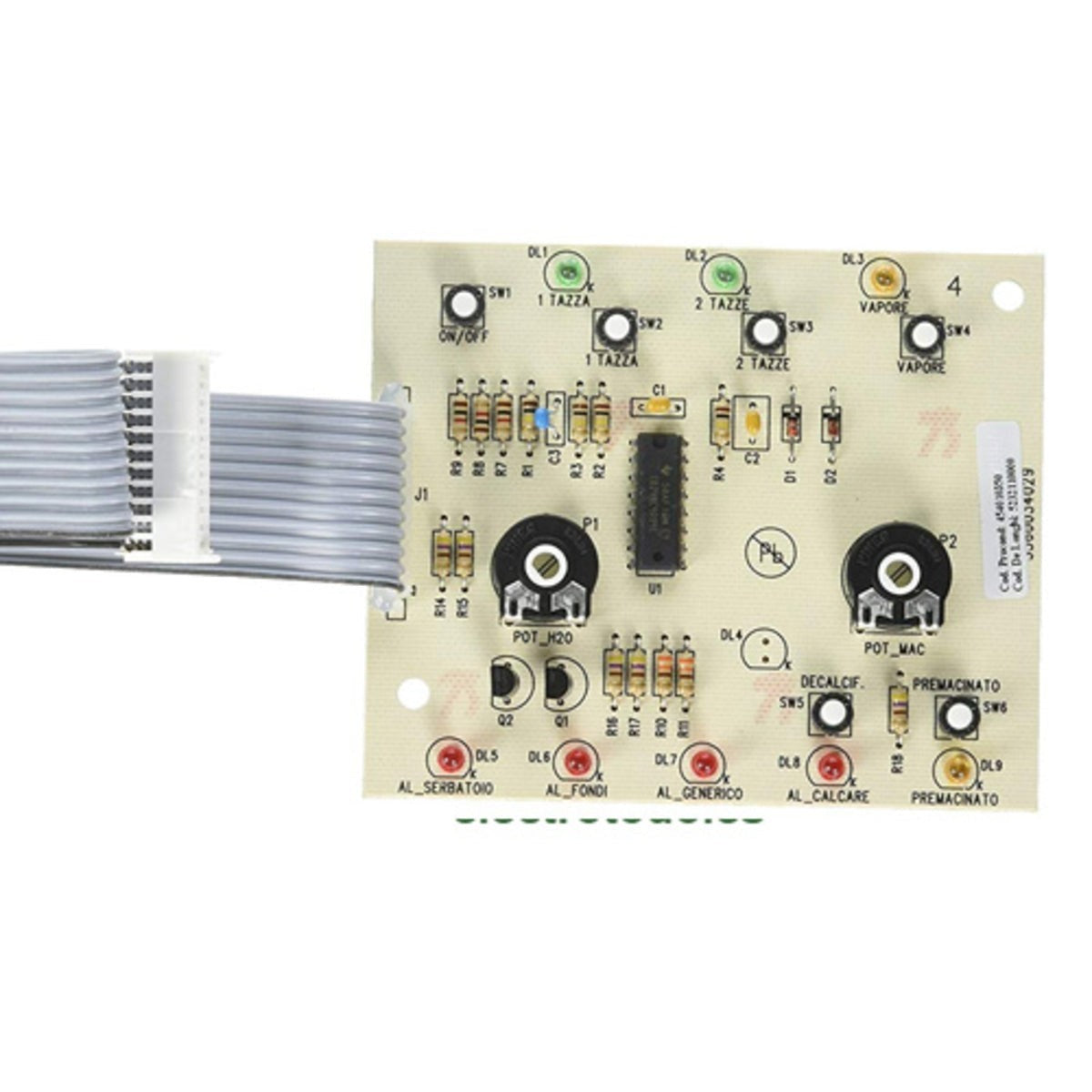 Recambio Delonghi Magnifica - Tarjeta electrónica para cafetera - 5232110000