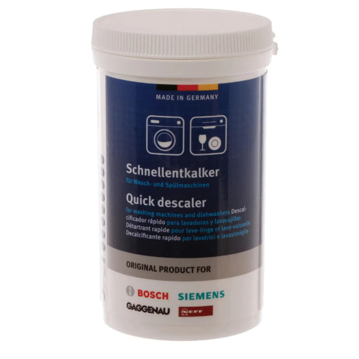 Descalcificador en polvo para lavadoras y lavavajillas Bosch 00311922