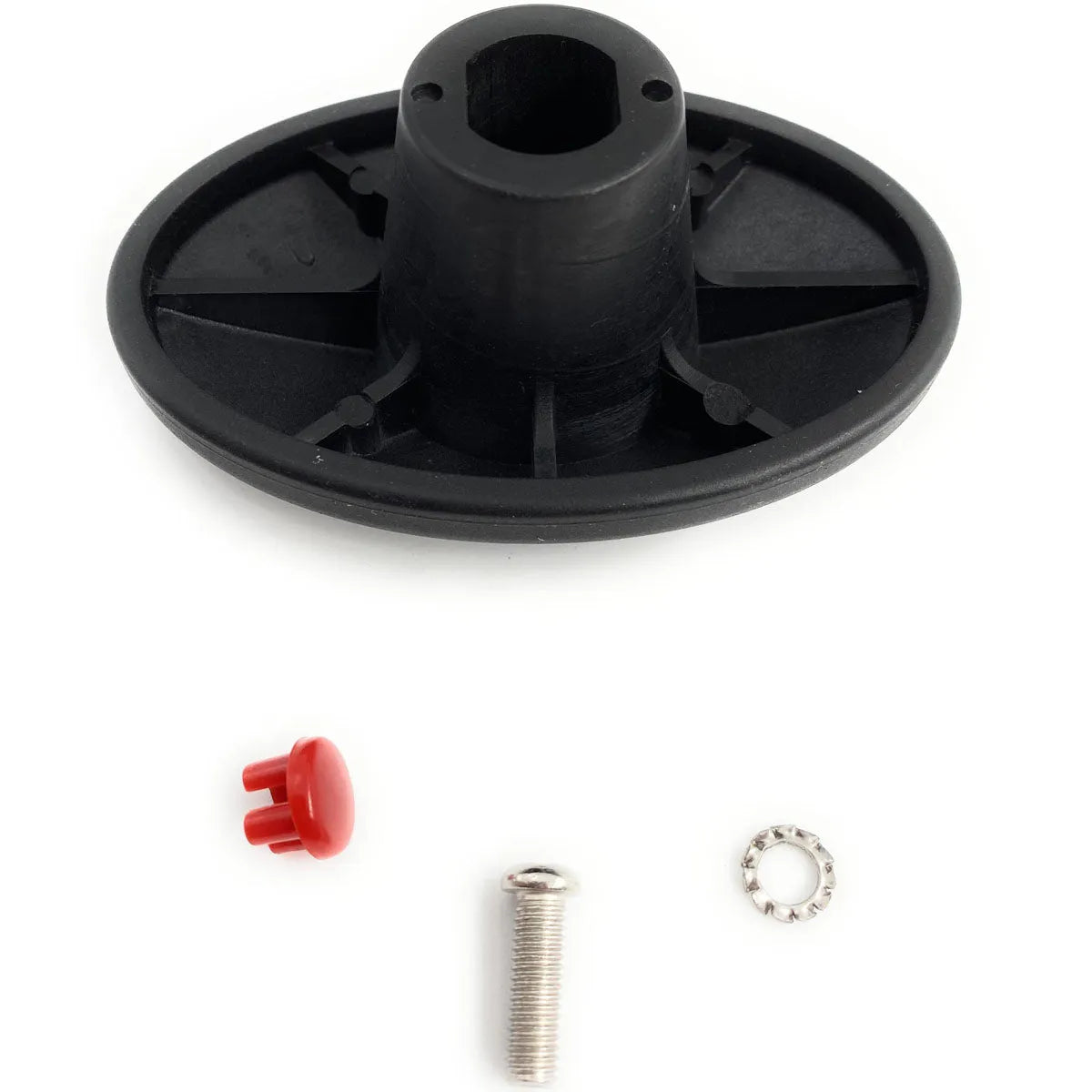 Pomo negro triangular olla Magefesa Star Plie 09REPSTARPP