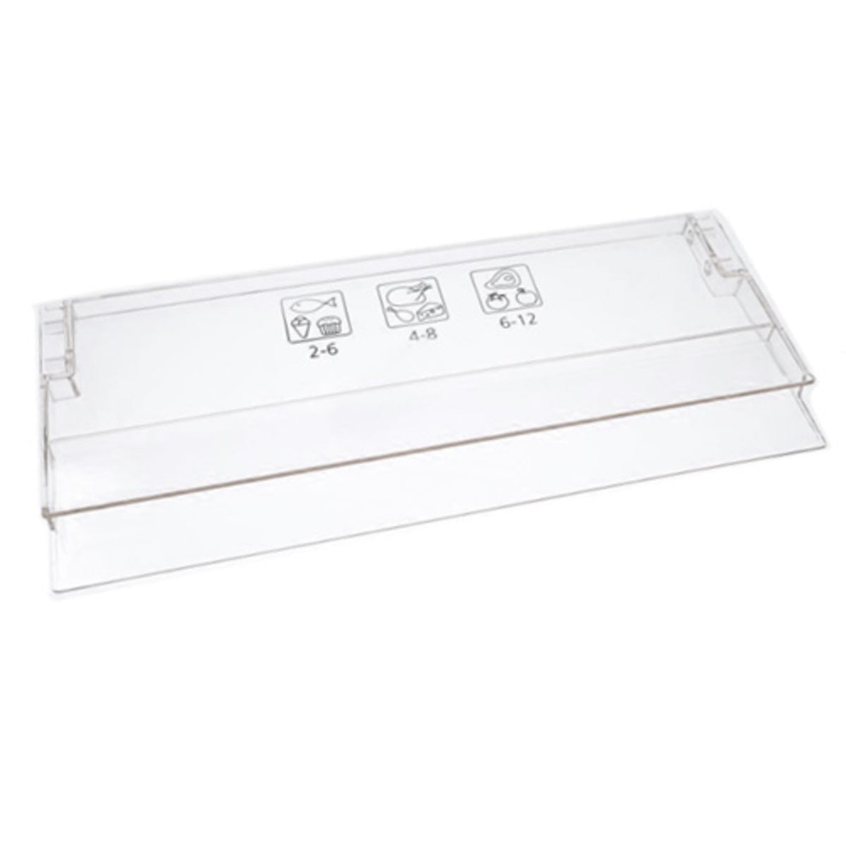 Recambio Beko - Tapa superior abatible para congelador - 5906370700