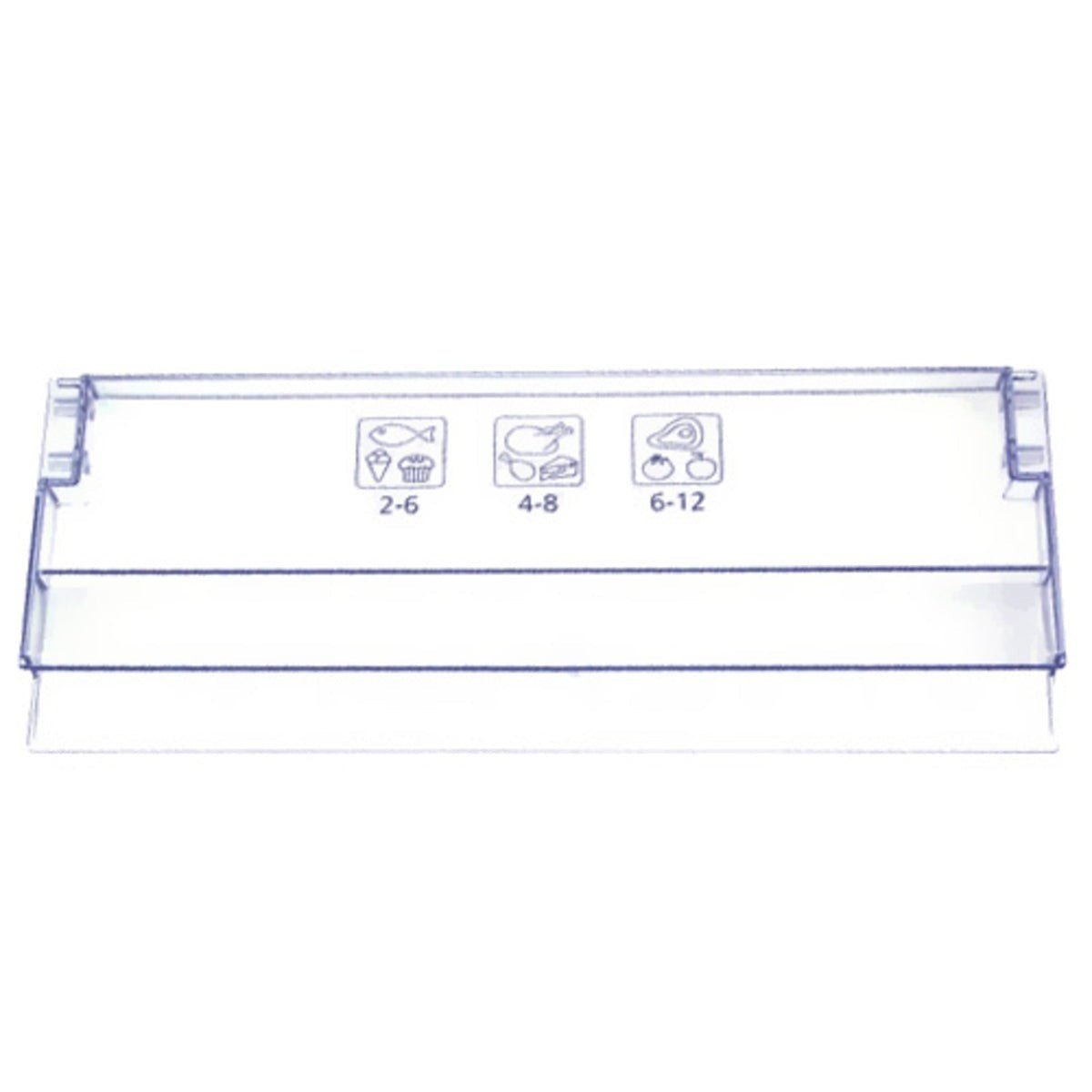 Recambio Beko - Tapa abatible para congelador - 5906370600