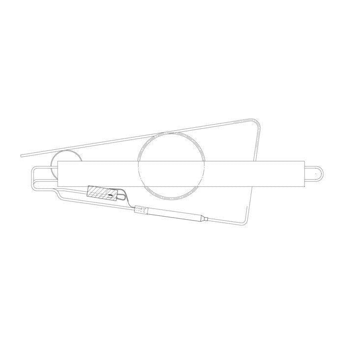 Recambio Electrolux - Evaporador vertical para refrigerador - 2425320146