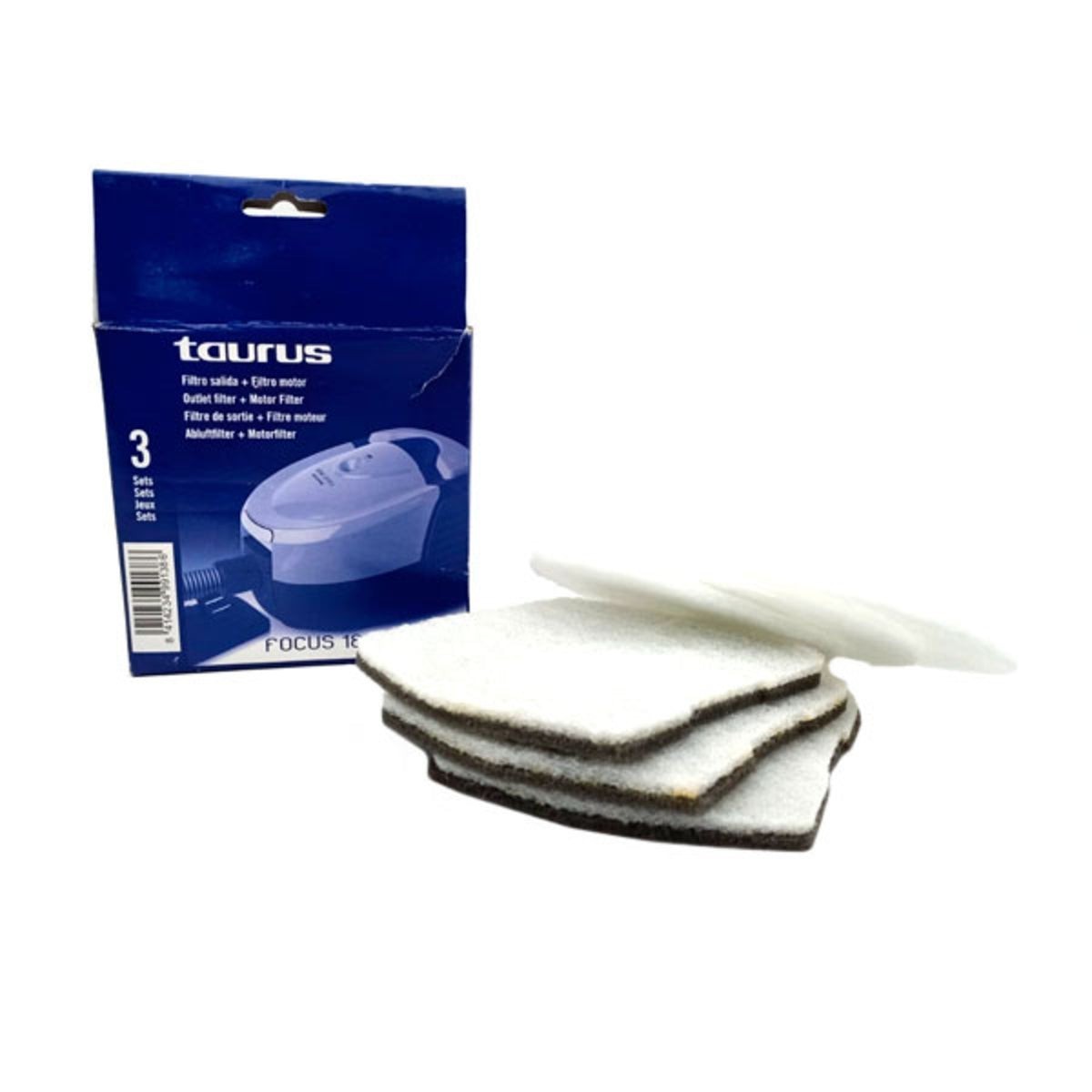 Recambio Taurus Focus 1800 - Motor aspirador y filtro de salida - 999138