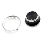 Recambio Kenwood Ariete 4619-HFP90 - Temporizador mando negro/plata para freidora - AS00001442