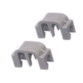 Recambio Bosch, Siemens, Balay - Pack 2 grapas para cesta de lavavajillas - 00167291