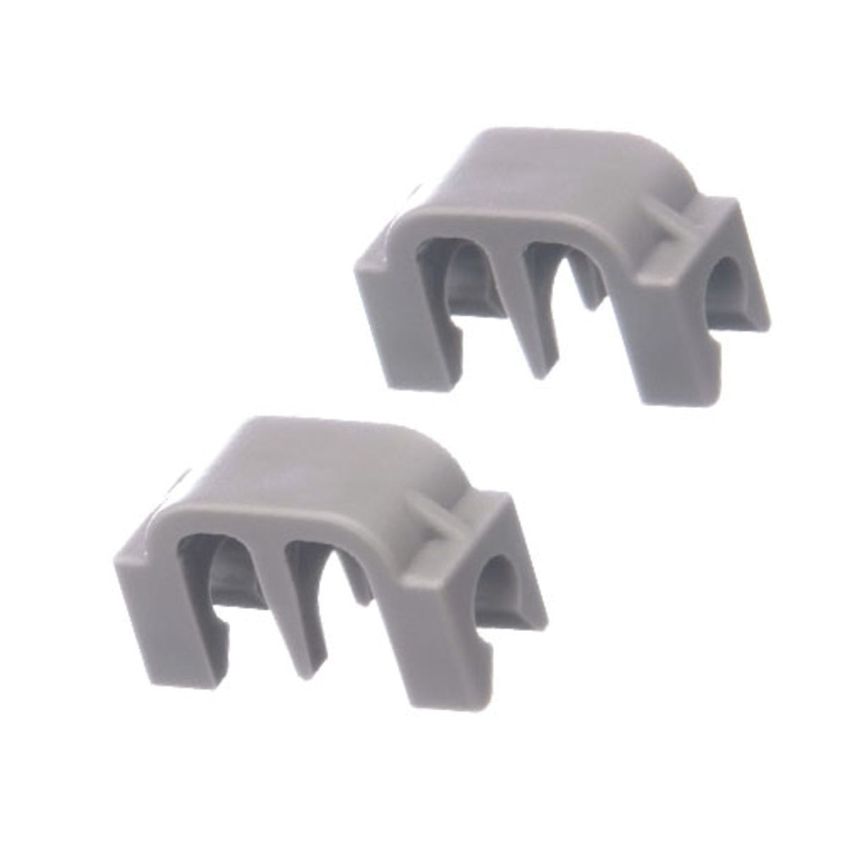 Recambio Bosch, Siemens, Balay - Pack 2 grapas para cesta de lavavajillas - 00167291