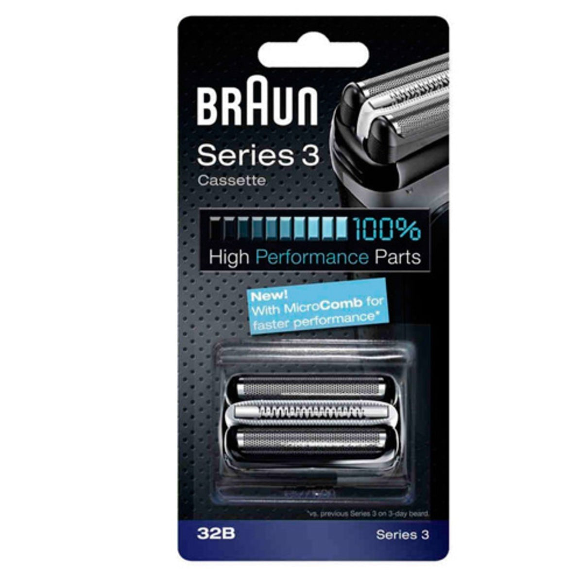 Recambio Braun Series 3 - Cassette de afeitadora y cuchillas - 81483728