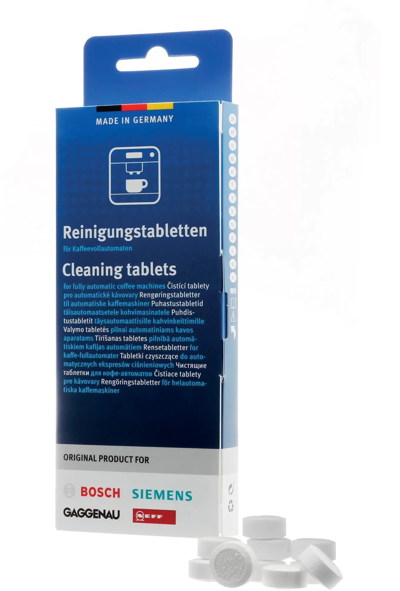 Recambio Bosch, Balay, Siemens - Pastillas de limpieza para cafeteras - 00311969