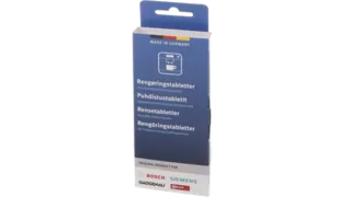 Recambio Bosch, Siemens - Pastillas detergente para cafetera y termo - 00312001