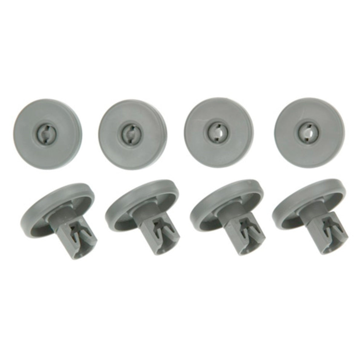 Recambio Zanussi, Electrolux, AEG - Paquete de 8 ruedas para lavavajillas - 50286965004