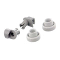 Recambio Siemens, Bosch - Kit de ruedas para cesto de lavavajillas - 00424717