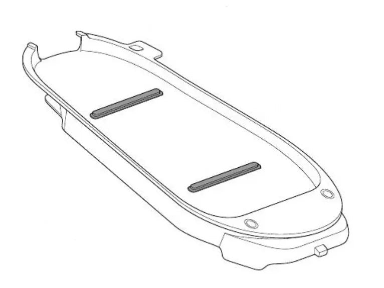 Recambio Braun - Apoyo plancha para centro planchado Care Style 1 - AS00007022