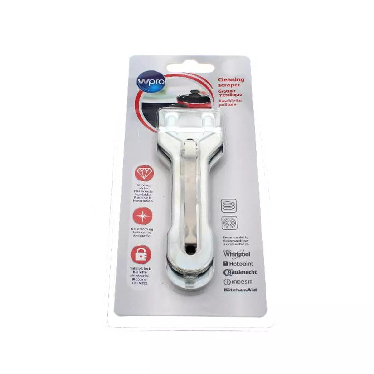 Recambio Whirlpool - Rasqueta para placas - 484000008546