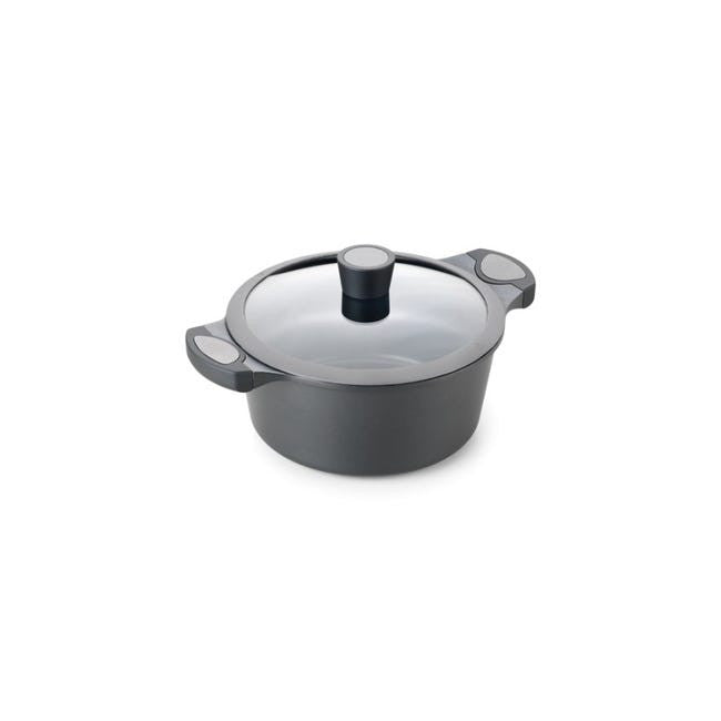 Recambio ALZA - Cacerola baja con tapa aluminio fundido para menaje de cocina - 1620124