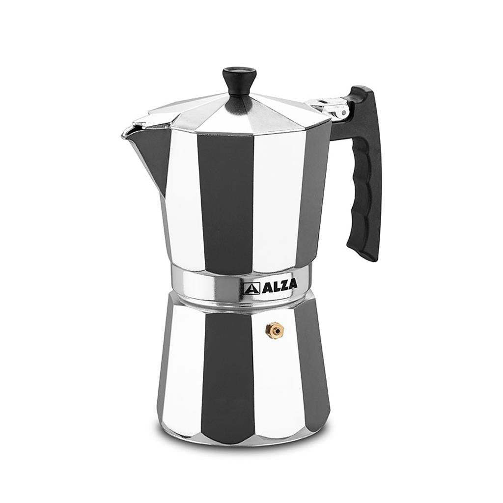 Recambio ALZA - Cafetera italiana aluminio full - induction 6 tazas para menaje de cocina - 353006