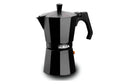 Recambio ALZA BASIC NERO - Cafetera italiana aluminio 6 tazas para menaje de cocina - 351006