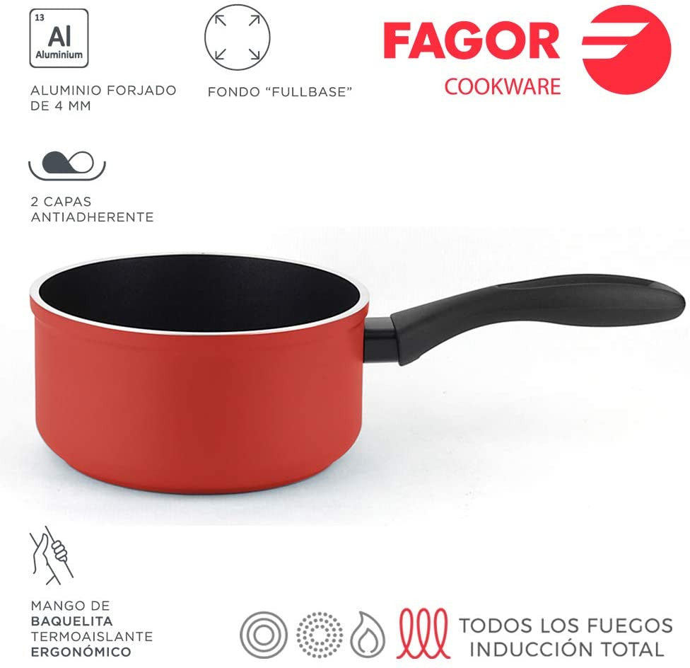 Recambio FAGOR - Cazo MAXIMA Roja Ø16 para Menaje de cocina - 81PXFGCMR16