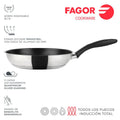 Recambio FAGOR - Sartén INOXTHERM para menaje de cocina - 81SAFGTRE24