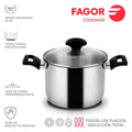 Recambio FAGOR - Olla Alaia con tapa Ø20 para menaje de cocina - 81PXFGOAAL0