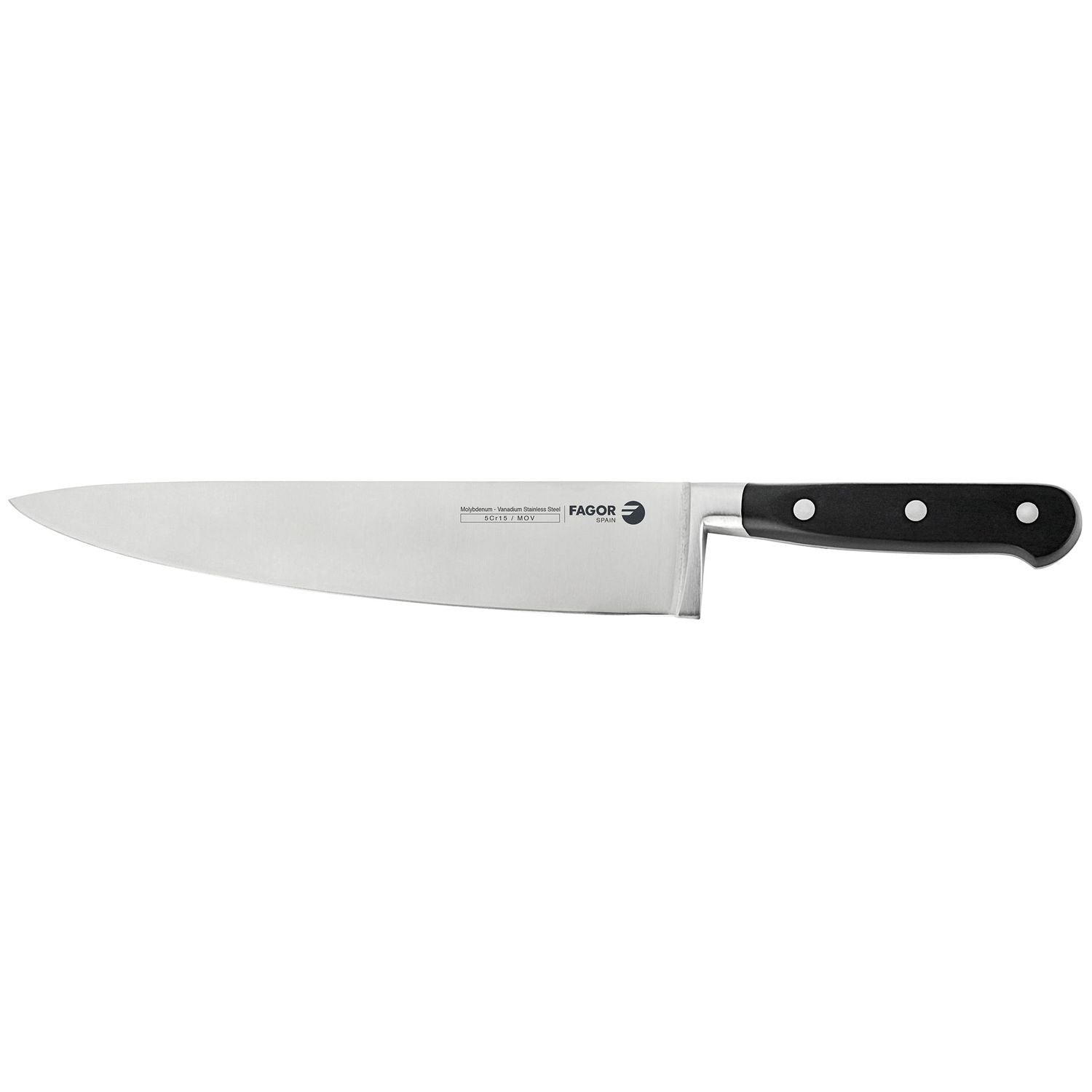 Recambio FAGOR - Cuchillo de chef 20cm (3mm) para menaje de cocina - 81CUFGCOC20