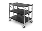 Recambio Lacor - Carro servicio 3 bandejas plegable para equipos de cocina - 66247