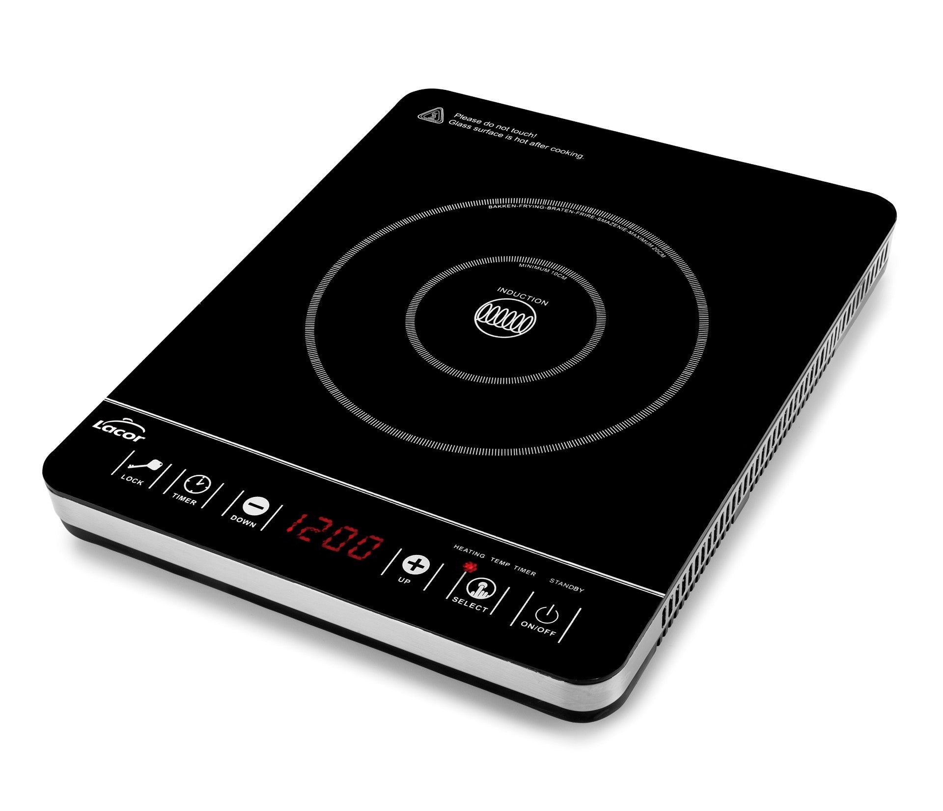 Recambio Lacor - Placa de inducción Slim para equipos de cocina - 69332