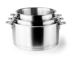 Recambio Lacor - Set 3 cazos y mango para equipos de cocina - 56610