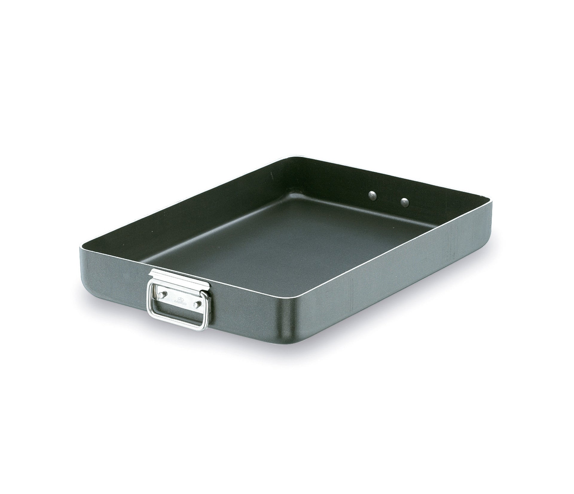 Recambio Lacor - Rustidera robusta con asa abatible antiadherente para equipos de cocina - 23540A
