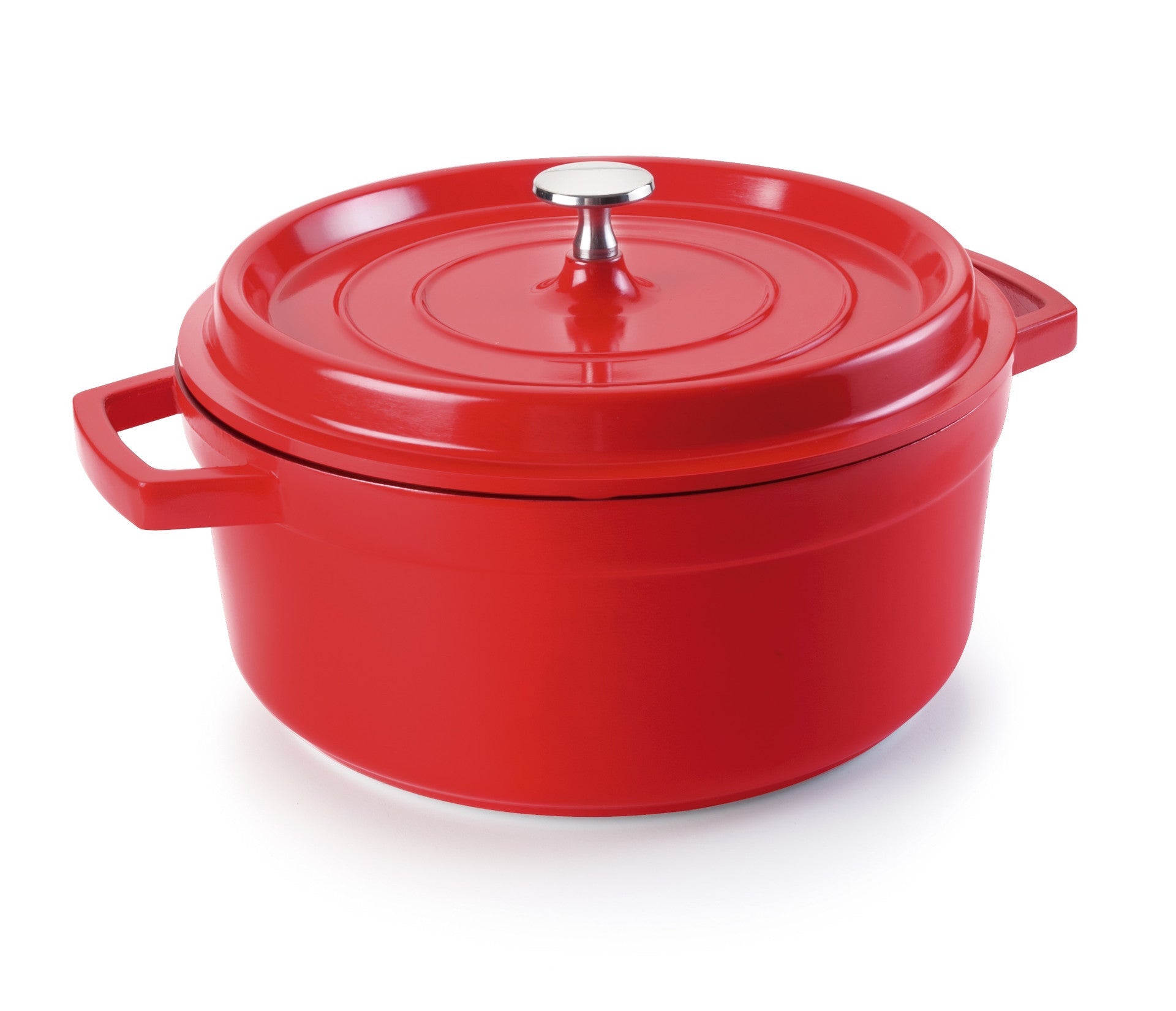 Recambio Lacor - Cacerola con tapa roja para equipos de cocina - 25916