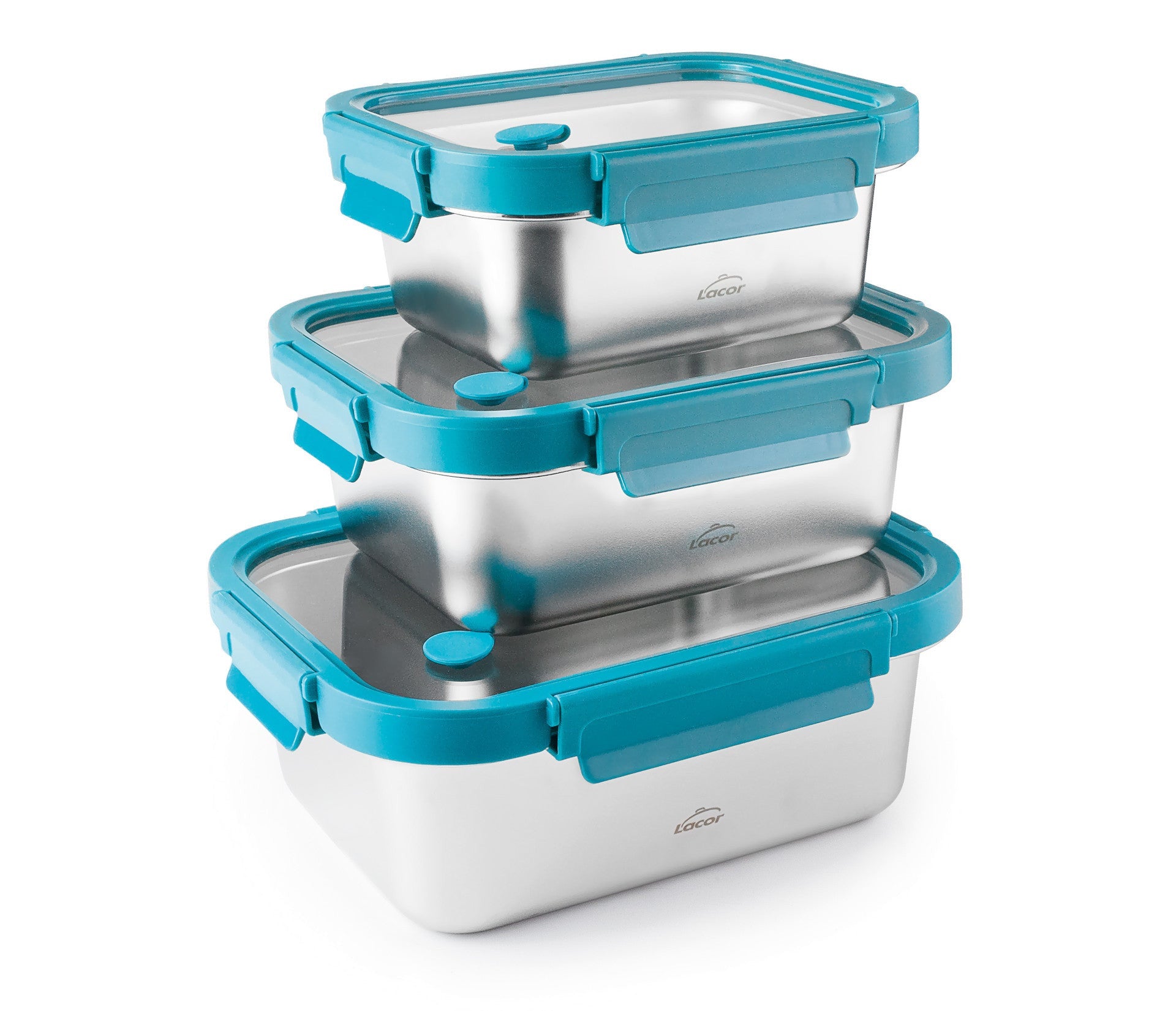 Recambio Lacor - Set 3 recipientes para equipos de cocina - 64607