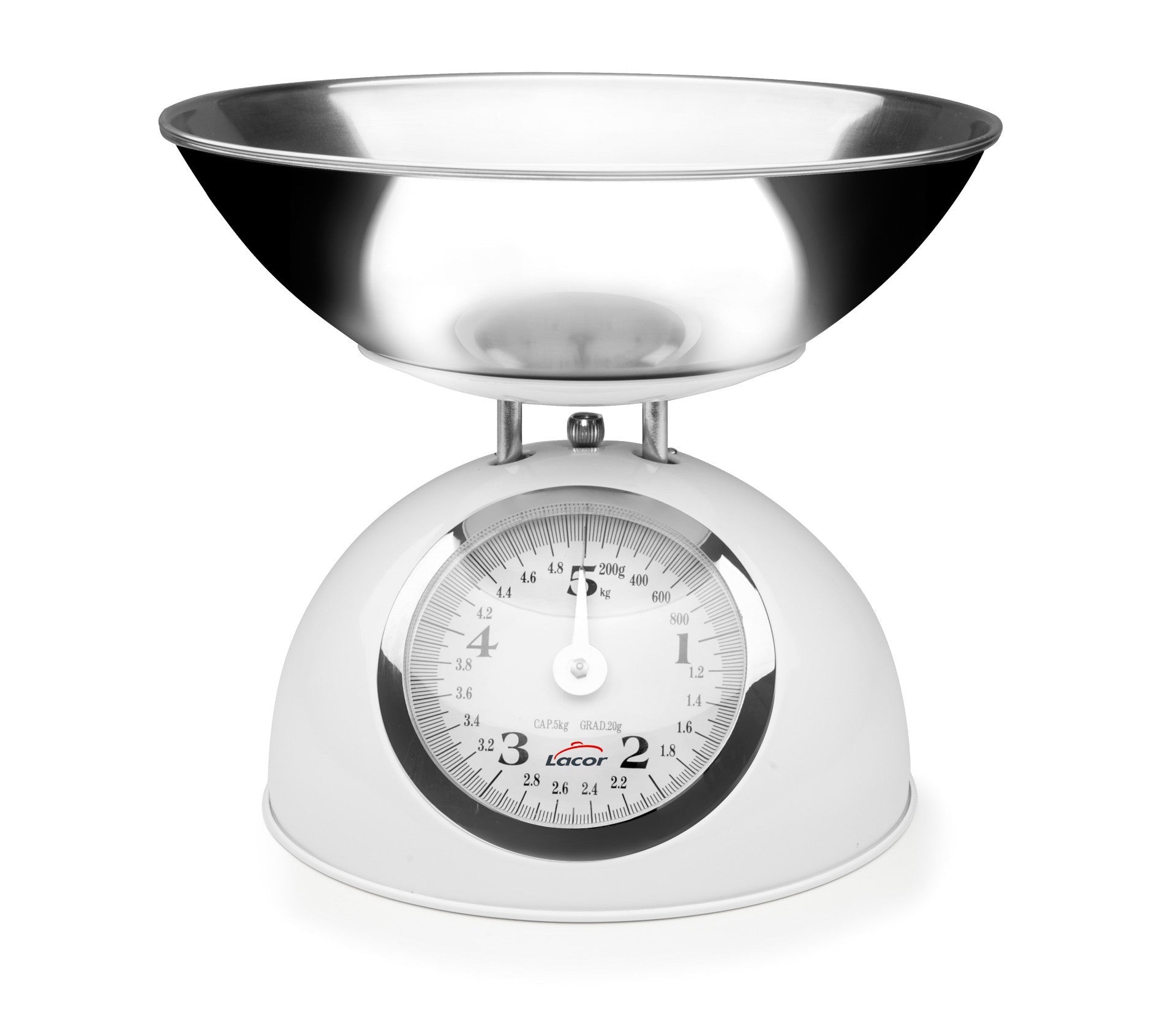 Recambio Lacor - Báscula mecánica Retro White para equipos de cocina - 61714