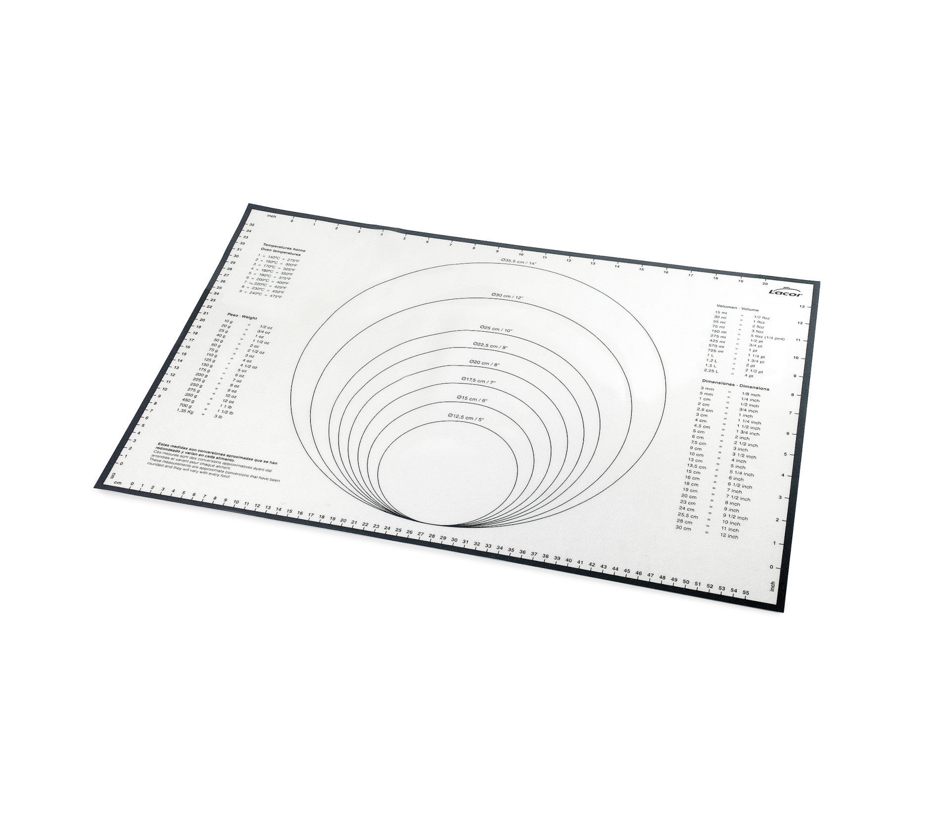 Recambio Lacor - Tapete de silicona impreso para equipos de cocina - 66759