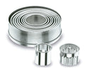 Recambio Lacor - Set 9 cortapastas redondos para equipos de cocina - 68069