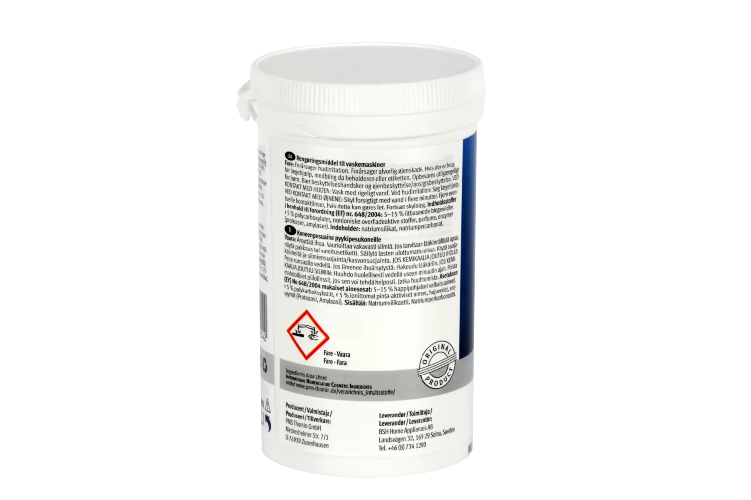 Limpiador en polvo lavadoras Bosch, Balay, Siemens 00312212