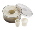 Recambio Lacor - Set 9 cortapastas redondos para equipos de cocina - 68091