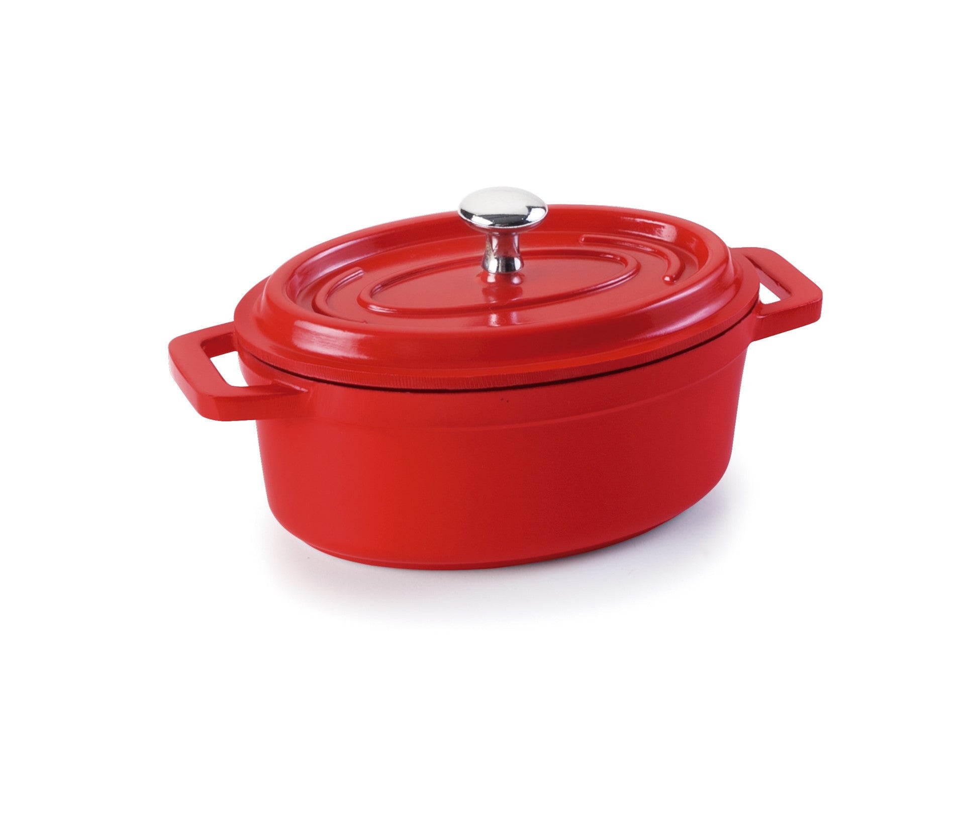 Recambio Lacor - Cacerola oval con tapa roja para equipos de cocina - 25911