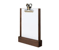 Recambio Lacor - Portamenú madera sobremesa con pinza para equipos de cocina - 39410