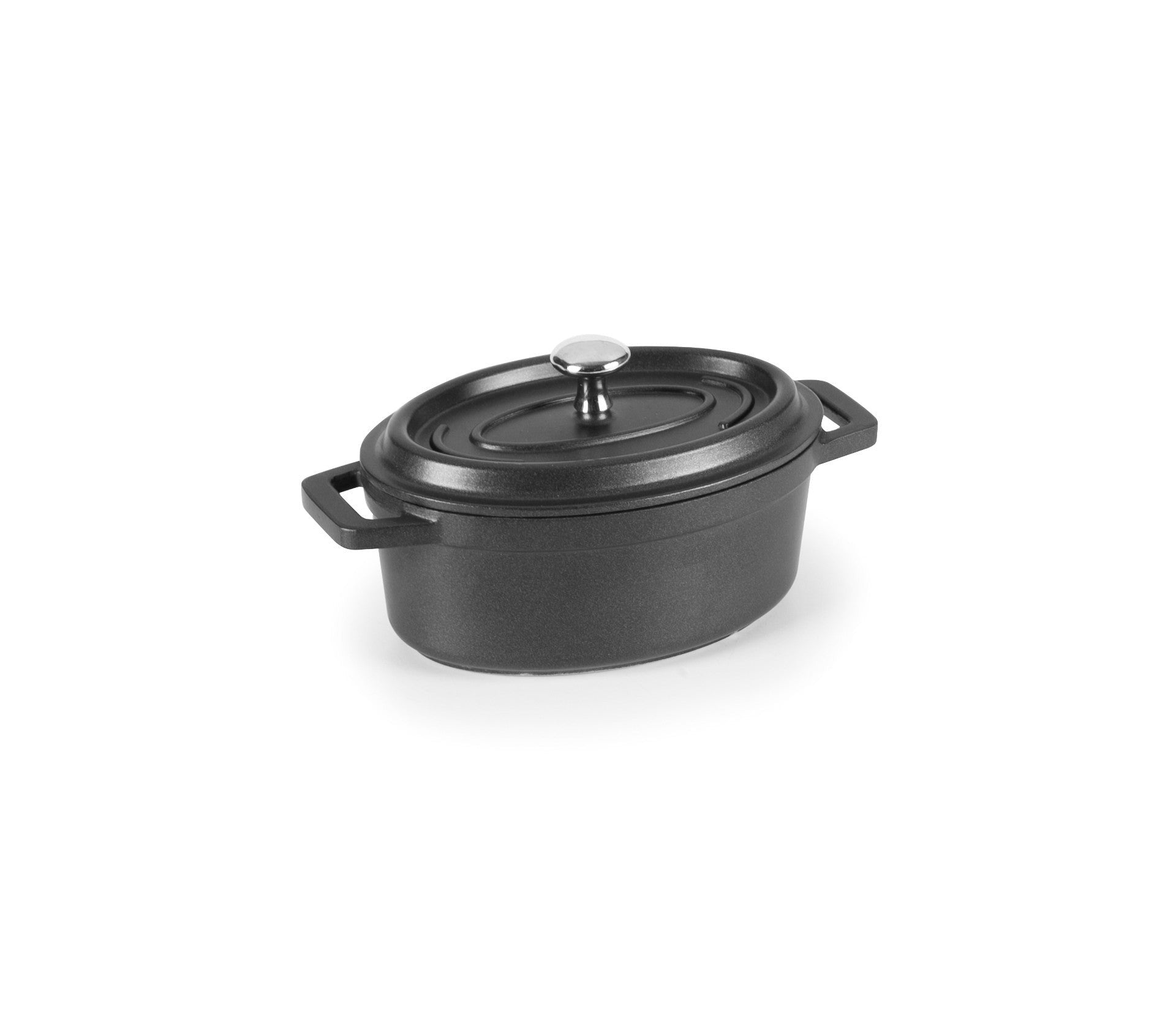 Recambio Lacor - Cacerola oval con tapa negra para equipos de cocina - 25912