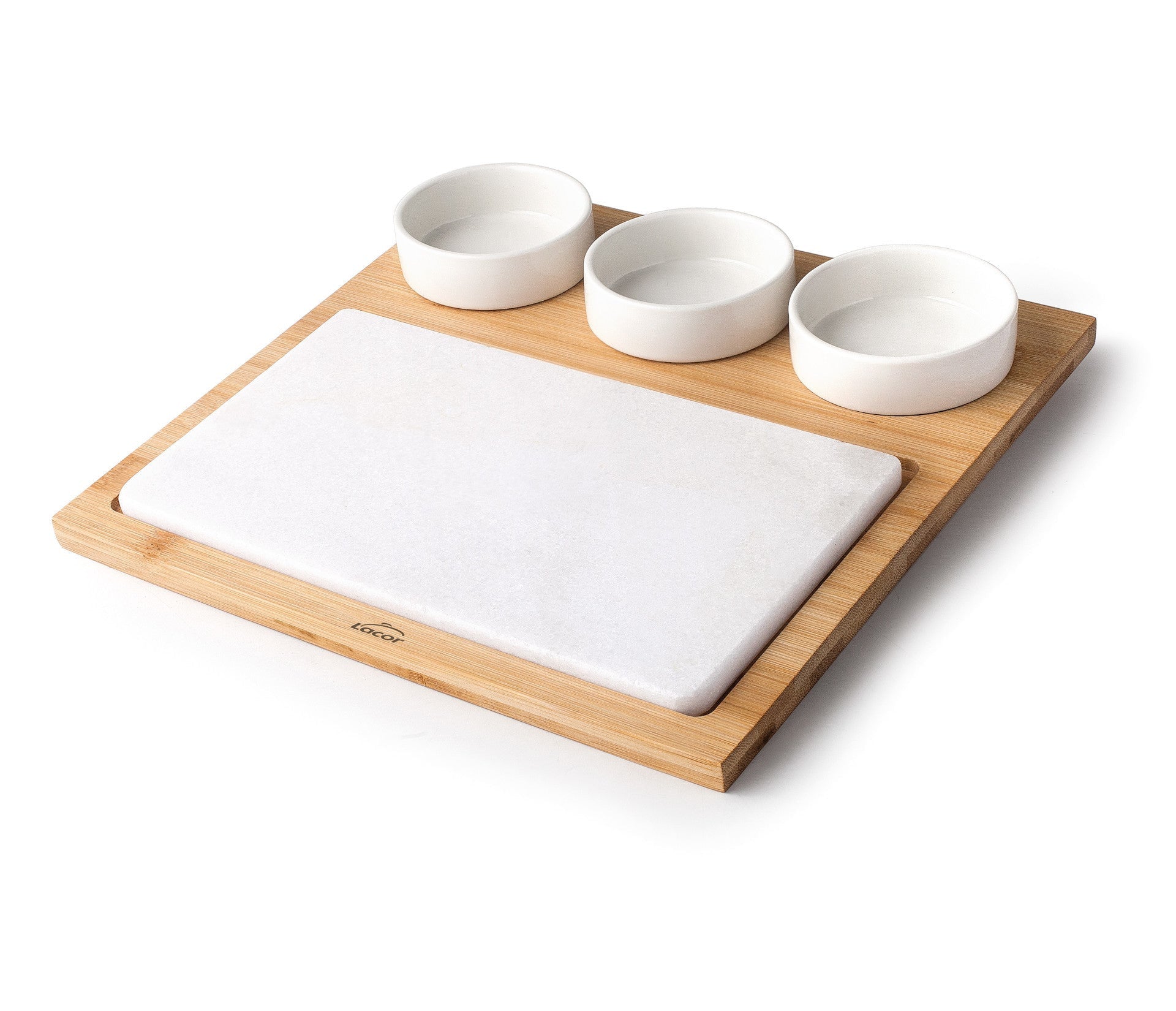 Recambio Lacor - Tabla mármol y bambú para equipos de cocina - 61040