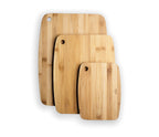Recambio Lacor - Set 3 tablas de corte Bambú para equipos de cocina - 60523