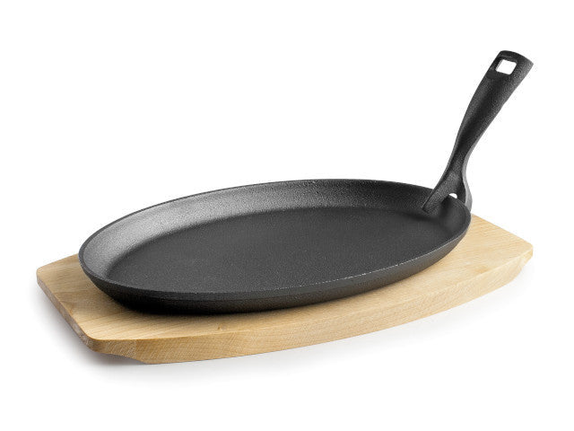 Recambio Lacor - Bandeja oval con mango para equipos de cocina - 25867
