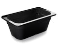 Recambio Lacor - Cubeta 1/4 Melamina Black para equipos de cocina - 66465J