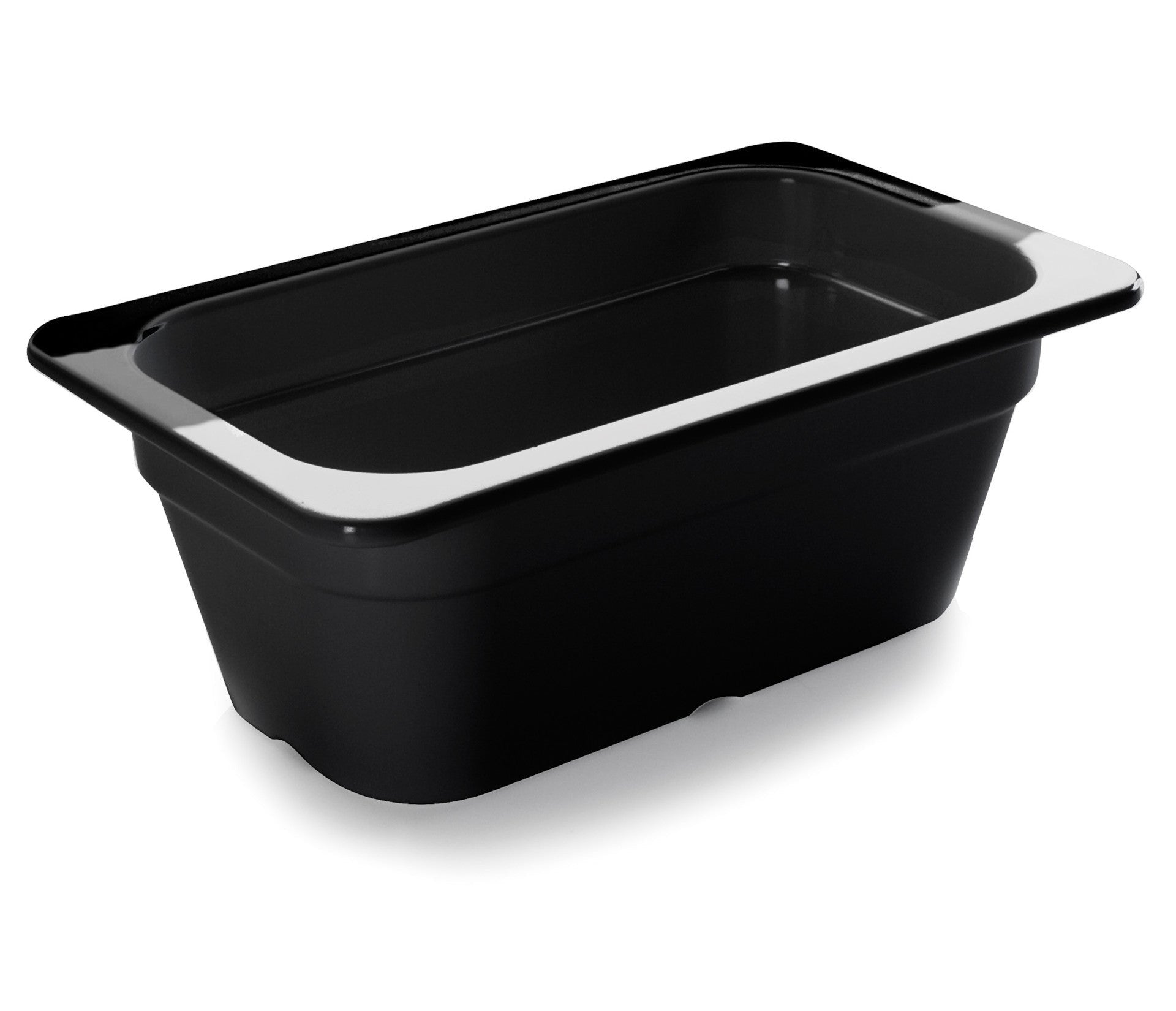 Recambio Lacor - Cubeta 1/4 Melamina Black para equipos de cocina - 66465J