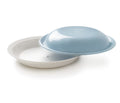 Recambio Lacor - Plato llano policarbonato con tapa para equipos de cocina - 66933
