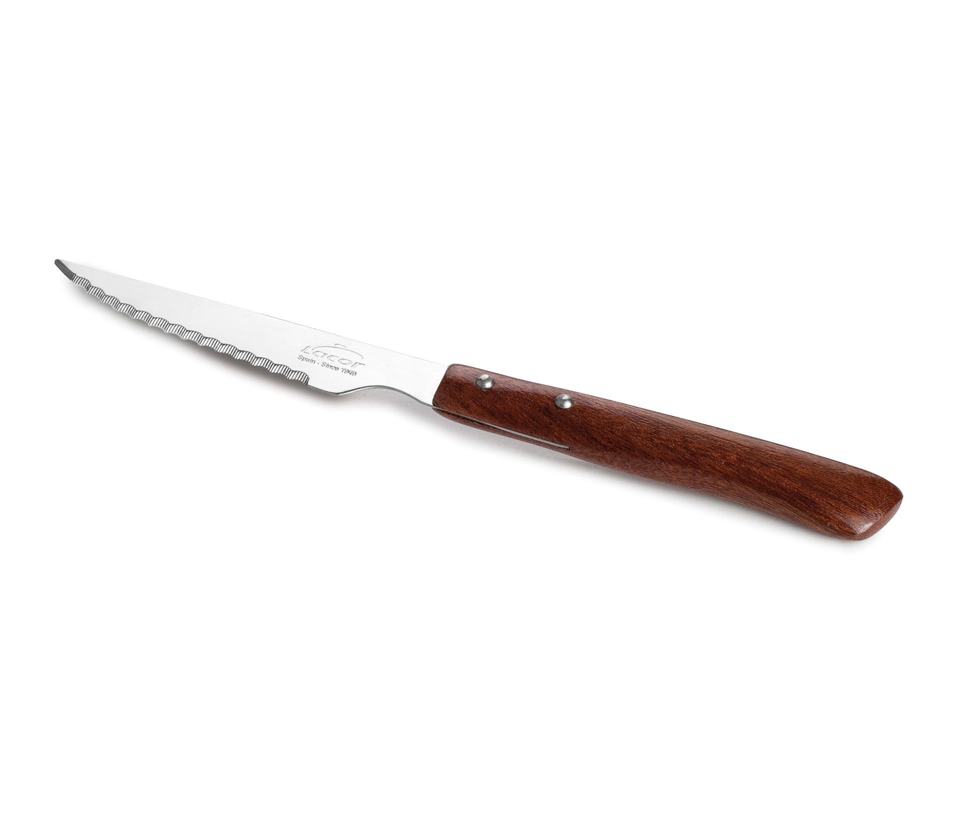 Recambio Lacor - Set de 6 cuchillos chuleteros para equipos de cocina - 38240