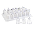 Recambio Lacor - Set 24 boquillas acrílicas para equipos de cocina - 68994